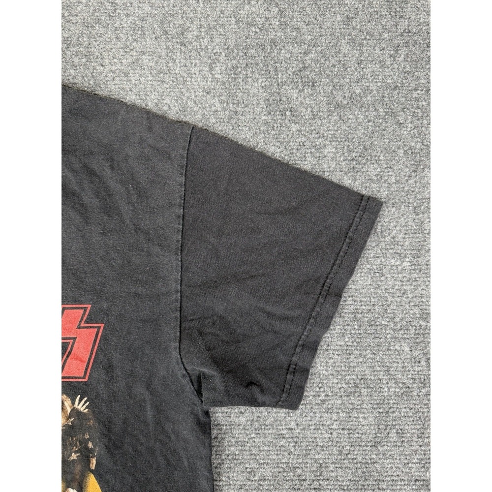 Kiss Aerosmith 2003-2004 Vintage Concert Tour Shirt Mens Small USA Faded‎ Wash - Picture 2 of 16